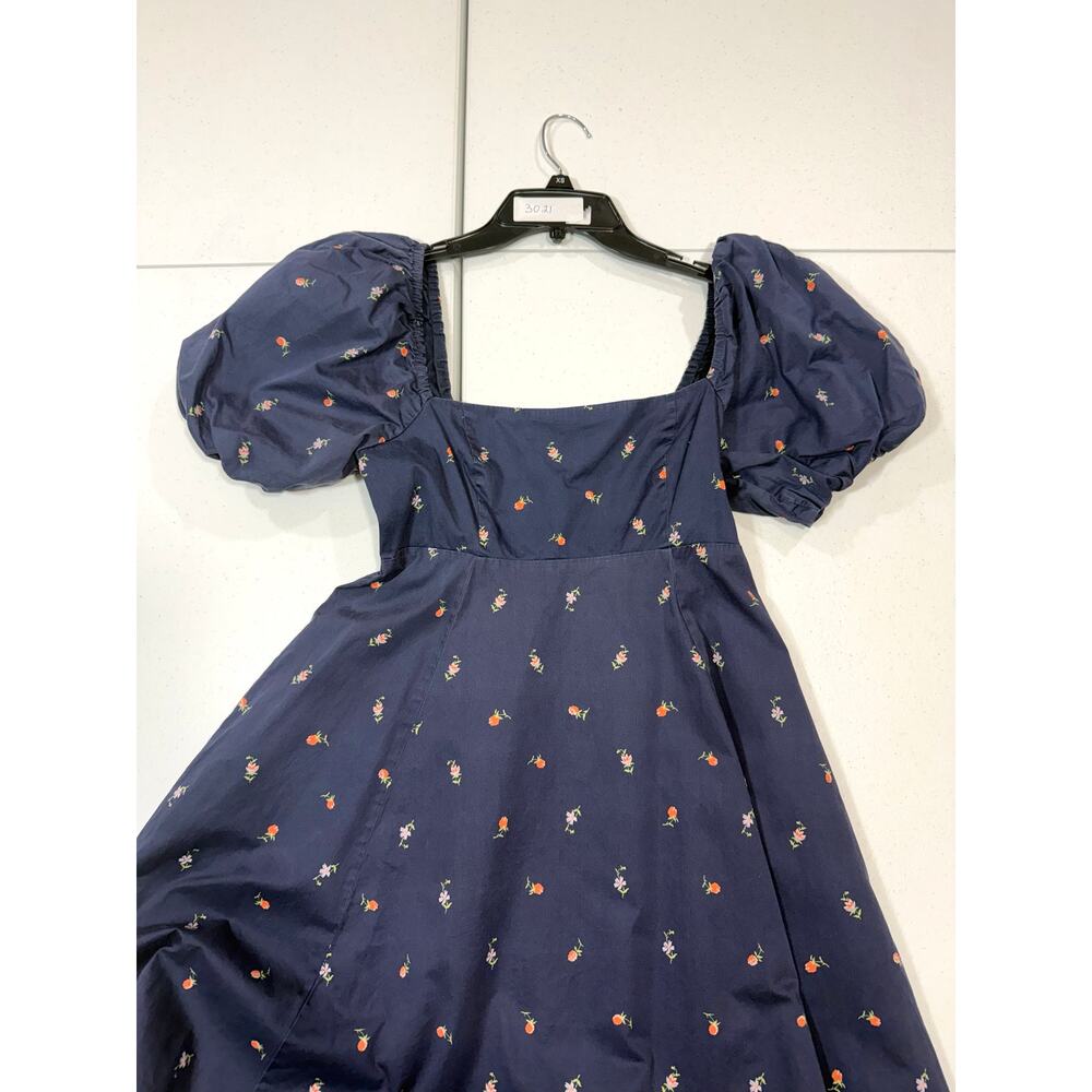 Hill House Home Matilda blue floral Dress Small - Picture 3 of 6